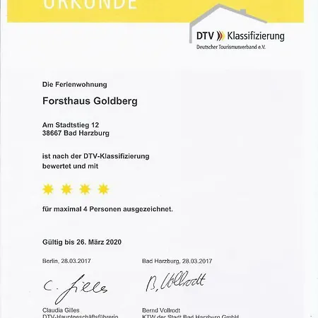 Forsthaus Goldberg Bad Harzburg